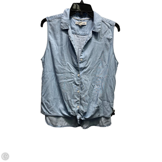 Top Sleeveless By Tommy Bahama In Blue Denim, Size: M