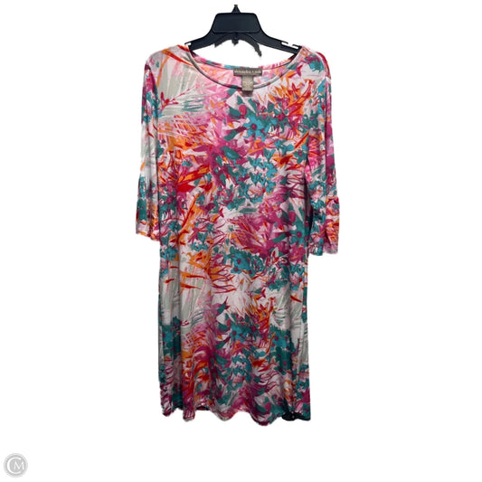 Dress Work By alexandra + oak In Pink & Purple, Size: L