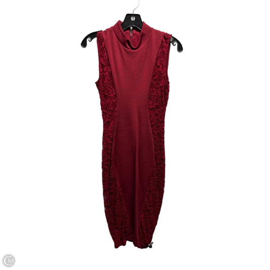 Dress Party Short By Bebe In Red, Size: S