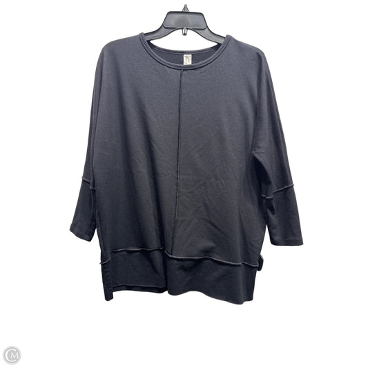Top Long Sleeve By Spanx In Black, Size: S
