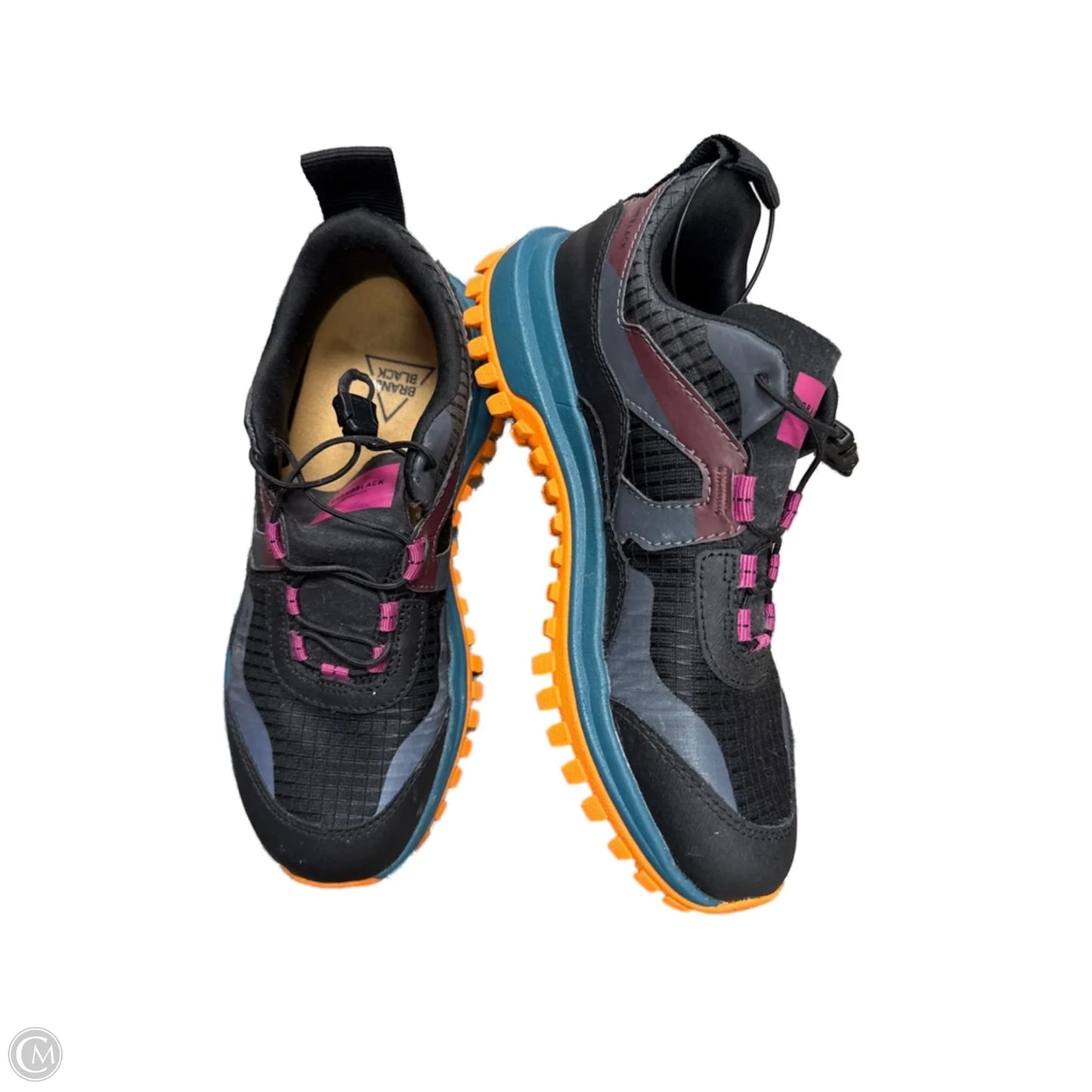 Shoes Athletic By brandblack In Black & Pink, Size: 5.5