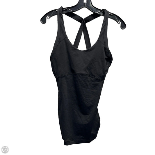 Athletic Tank Top By Lululemon In Black, Size: 10