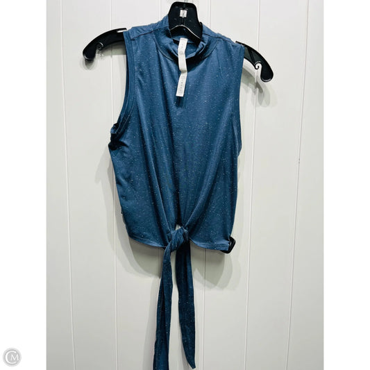 Athletic Tank Top By Lululemon In Blue, Size: 4