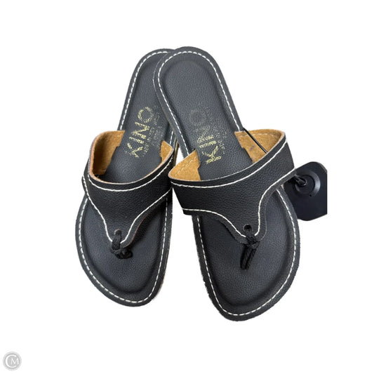 Sandals Flats By KINO In Black, Size: 7