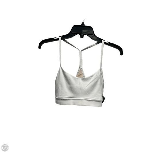 Athletic Bra By Lululemon In White, Size: 8