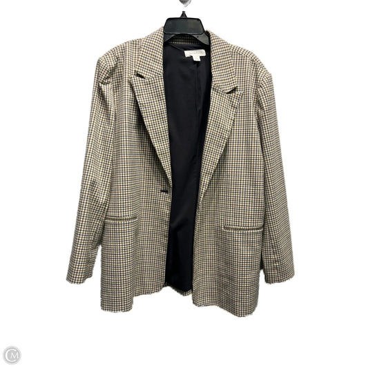 Blazer By Treasure And Bond In Black & Cream, Size: Xl