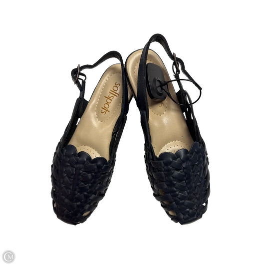 Shoes Flats By Softspots In Navy, Size: 8