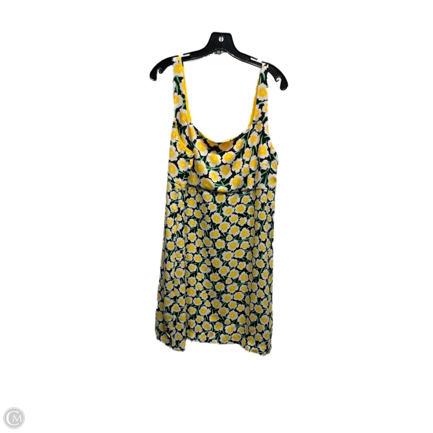 Dress Casual Short By Target-designer In Black & Yellow, Size: 16