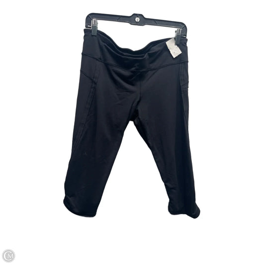 Athletic Leggings Capris By Lululemon In Black, Size: 10