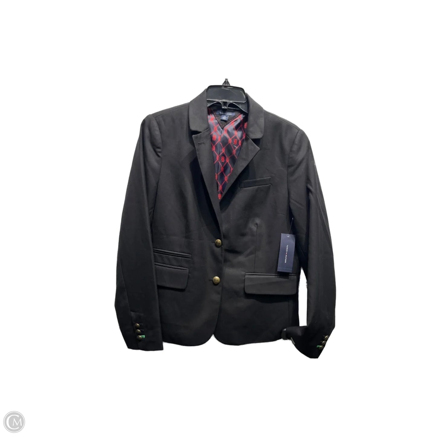 Blazer By Tommy Hilfiger In Black, Size: 14