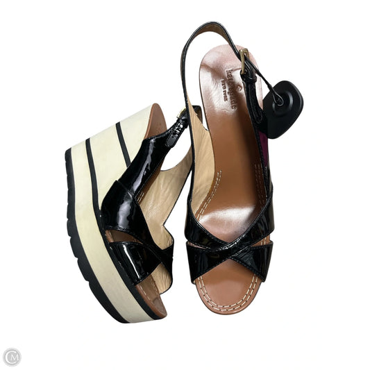 Shoes Designer By Kate Spade In Black & White, Size: 10