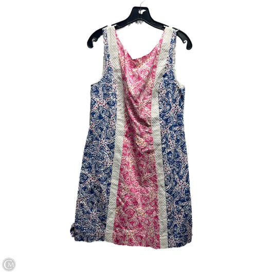 Dress Designer By Lilly Pulitzer In Blue & Pink, Size: 6
