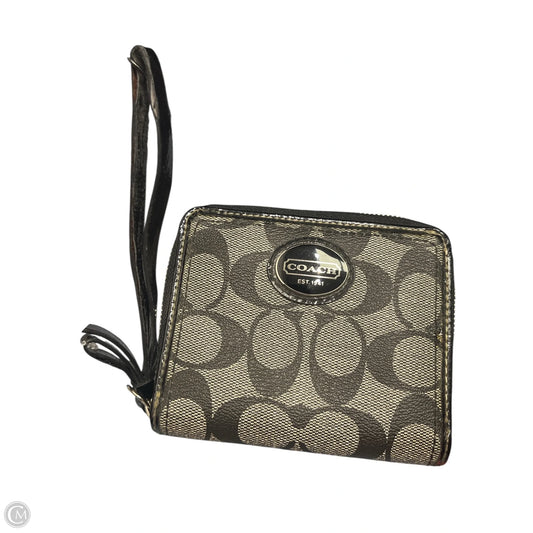Wristlet Designer By Coach, Size: Medium