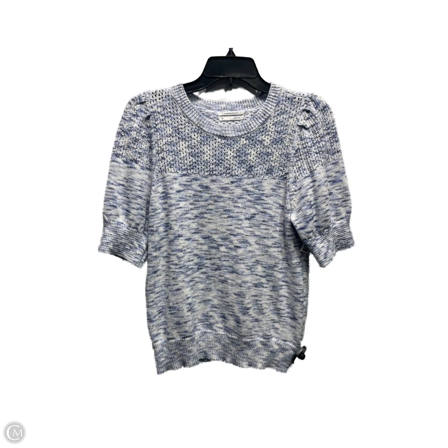 Sweater Short Sleeve By Anthropologie In Blue, Size: Xs