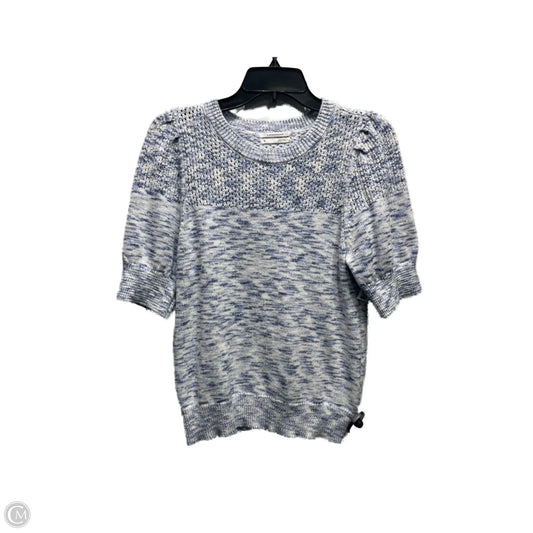 Sweater Short Sleeve By Anthropologie In Blue, Size: Xs