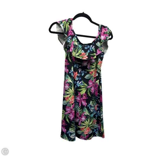 Dress Casual Short By Tommy Bahama In Green & Purple, Size: S