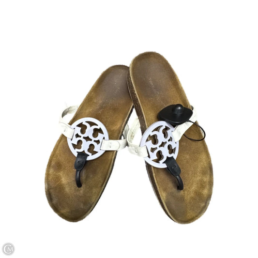 Sandals Designer By Tory Burch In Brown, Size: 8.5