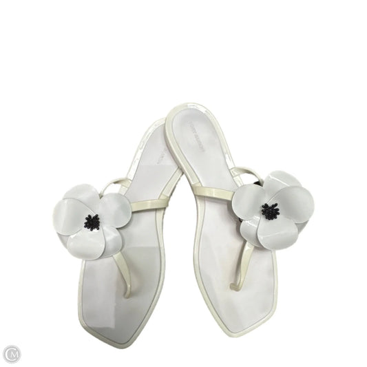 Sandals Designer By Tory Burch In White, Size: 9