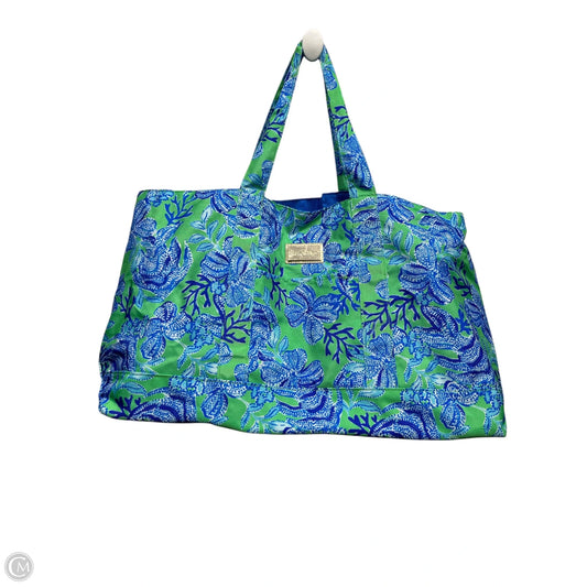 Tote Designer By Lilly Pulitzer, Size: Large