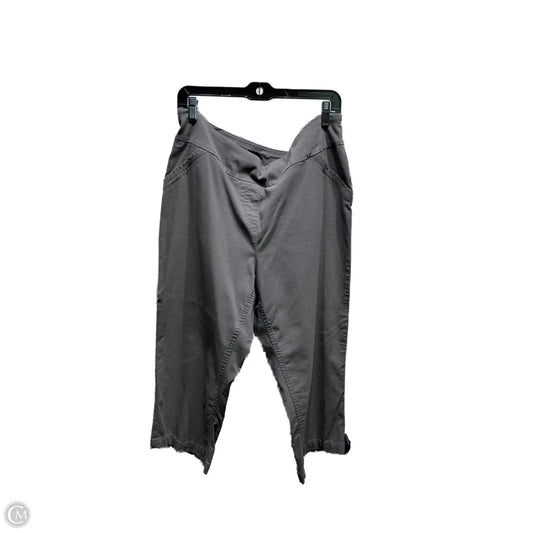 Capris By West Bound In Grey, Size: 18