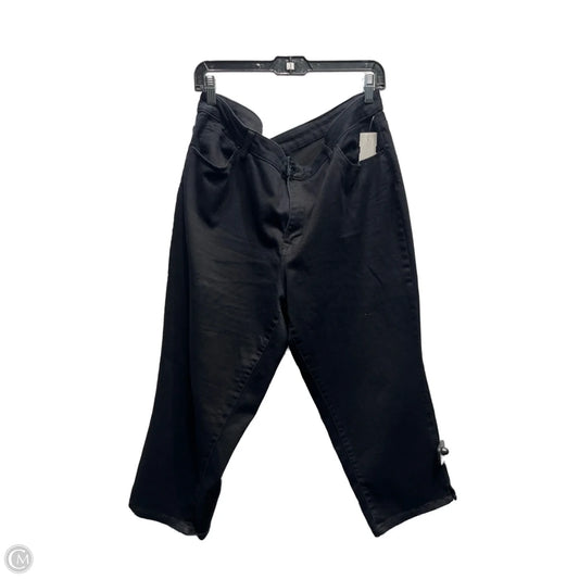 Capris By Westport In Black, Size: 18