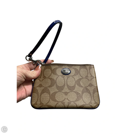 Wristlet Designer By Coach, Size: Small
