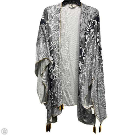 Kimono By Soft Surroundings In Black & White, Size: Osfm