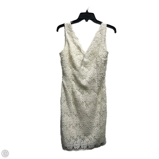 Dress Party Short By Ann Taylor In White, Size: 4