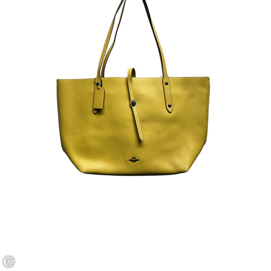Tote Designer By Coach, Size: Large