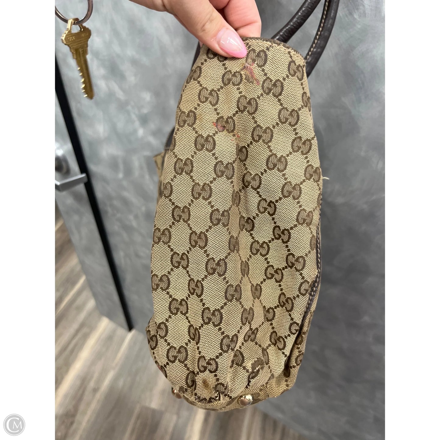 Handbag Luxury Designer By Gucci, Size: Large