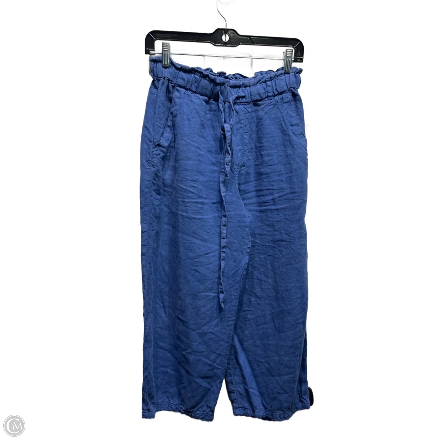 Pants Linen By Cloth & Stone In Blue, Size: Xs