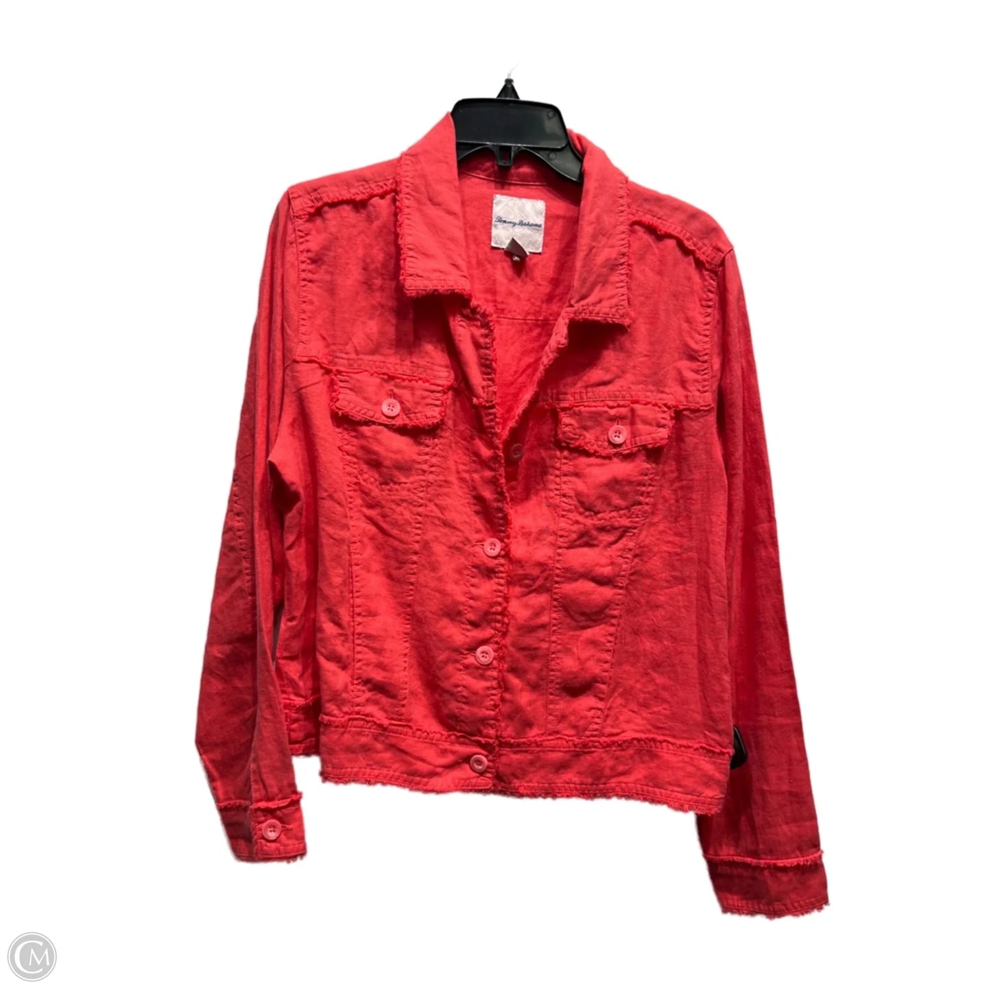 Jacket Other By Tommy Bahama In Coral, Size: L