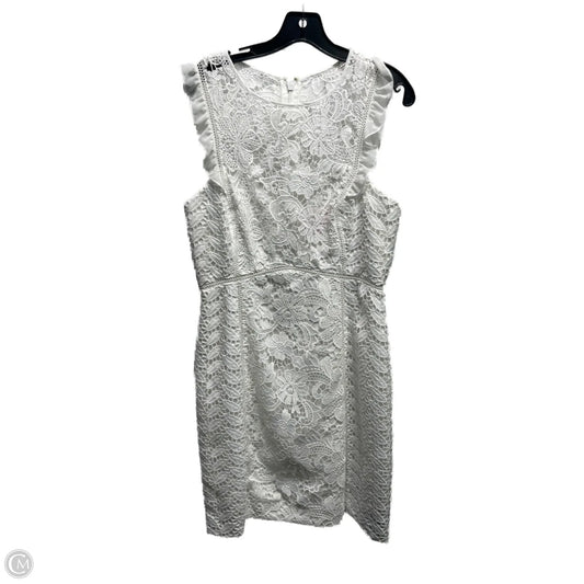 Dress Designer By Lilly Pulitzer In White, Size: 8