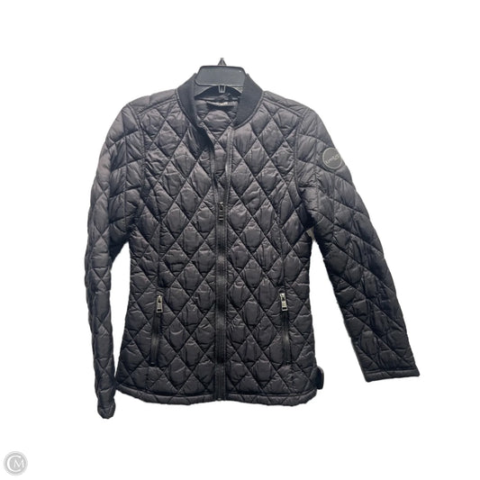 Jacket Puffer & Quilted By Bebe In Black, Size: S