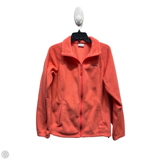 Jacket Fleece By Columbia In Orange, Size: L