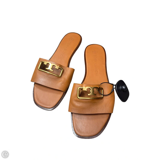 Sandals Designer By Tory Burch In Tan, Size: 11
