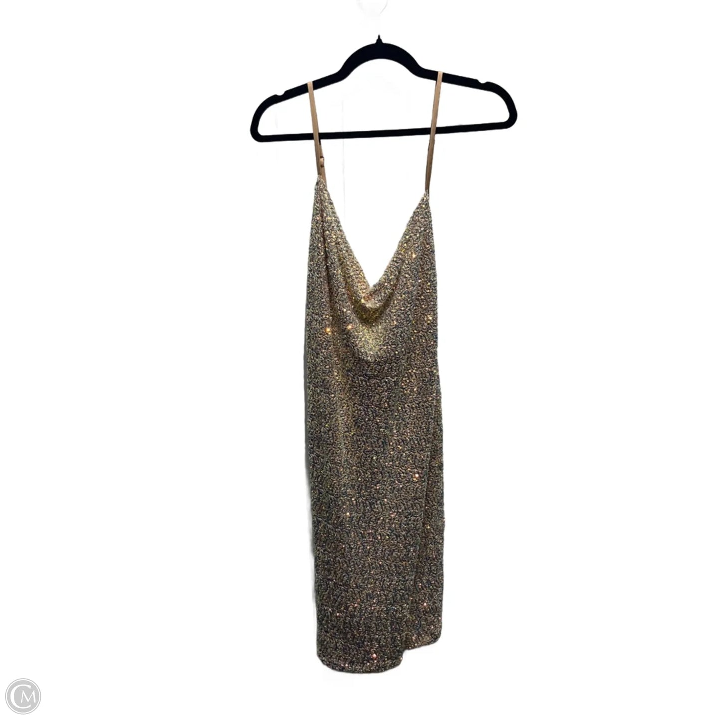 Dress Party Short By White Birch In Gold, Size: 3x