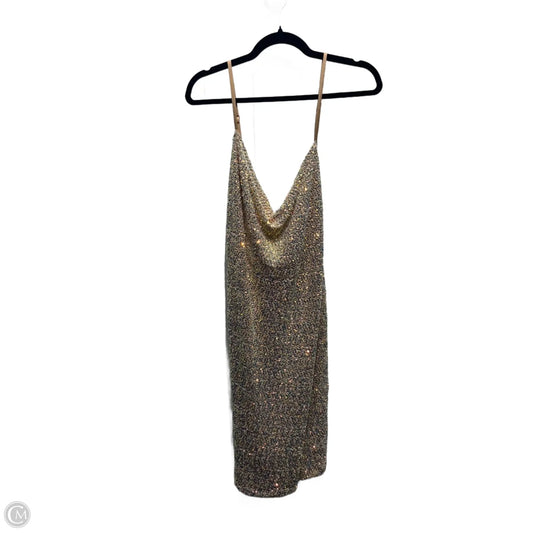 Dress Party Short By White Birch In Gold, Size: 3x