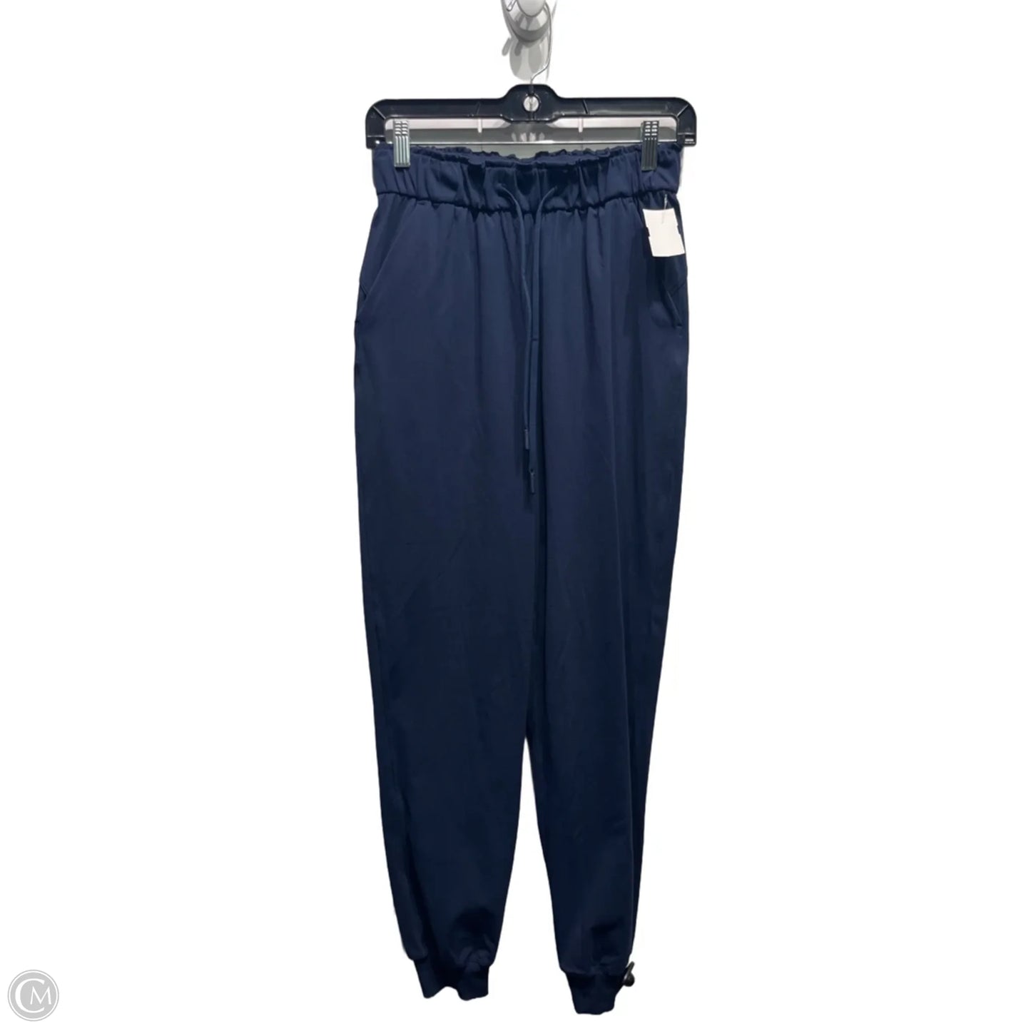 Athletic Pants By Lululemon In Navy, Size: 4