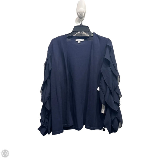 Cardigan By Chicos In Navy, Size: Xl