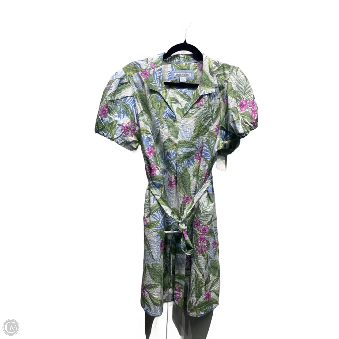 Dress Casual Short By Tommy Bahama In Blue & Green, Size: Xl