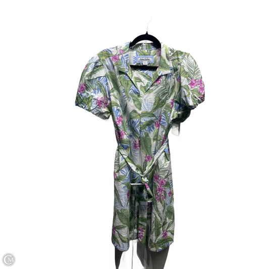Dress Casual Short By Tommy Bahama In Blue & Green, Size: Xl