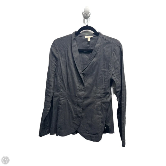 Blazer By Eileen Fisher In Grey, Size: M