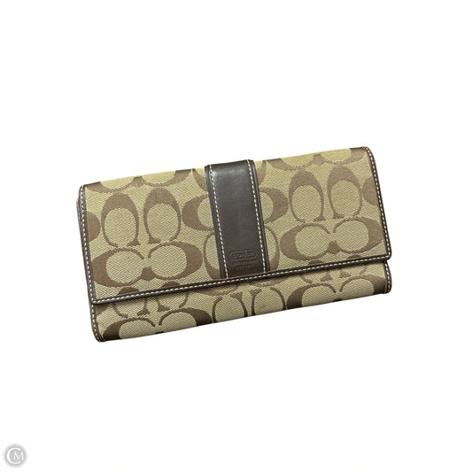 Wallet Designer By Coach, Size: Large