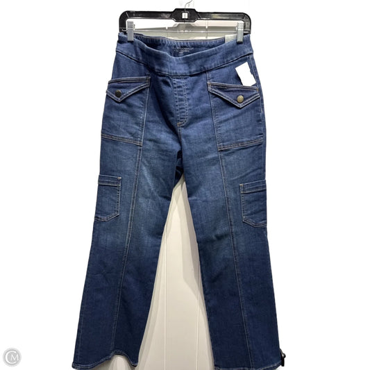Jeans Boot Cut By Chicos In Blue Denim, Size: 10
