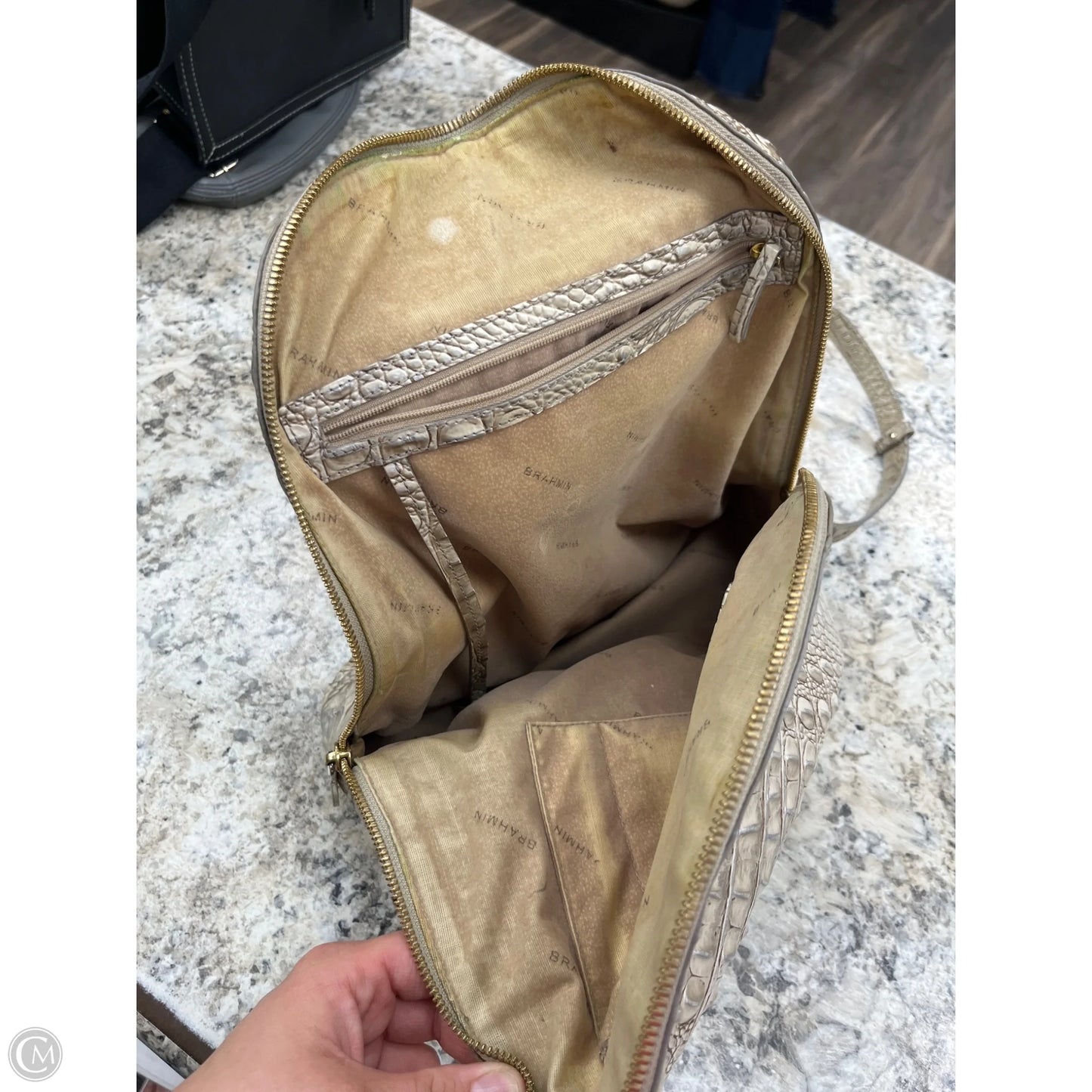 Backpack Designer By Brahmin, Size: Large