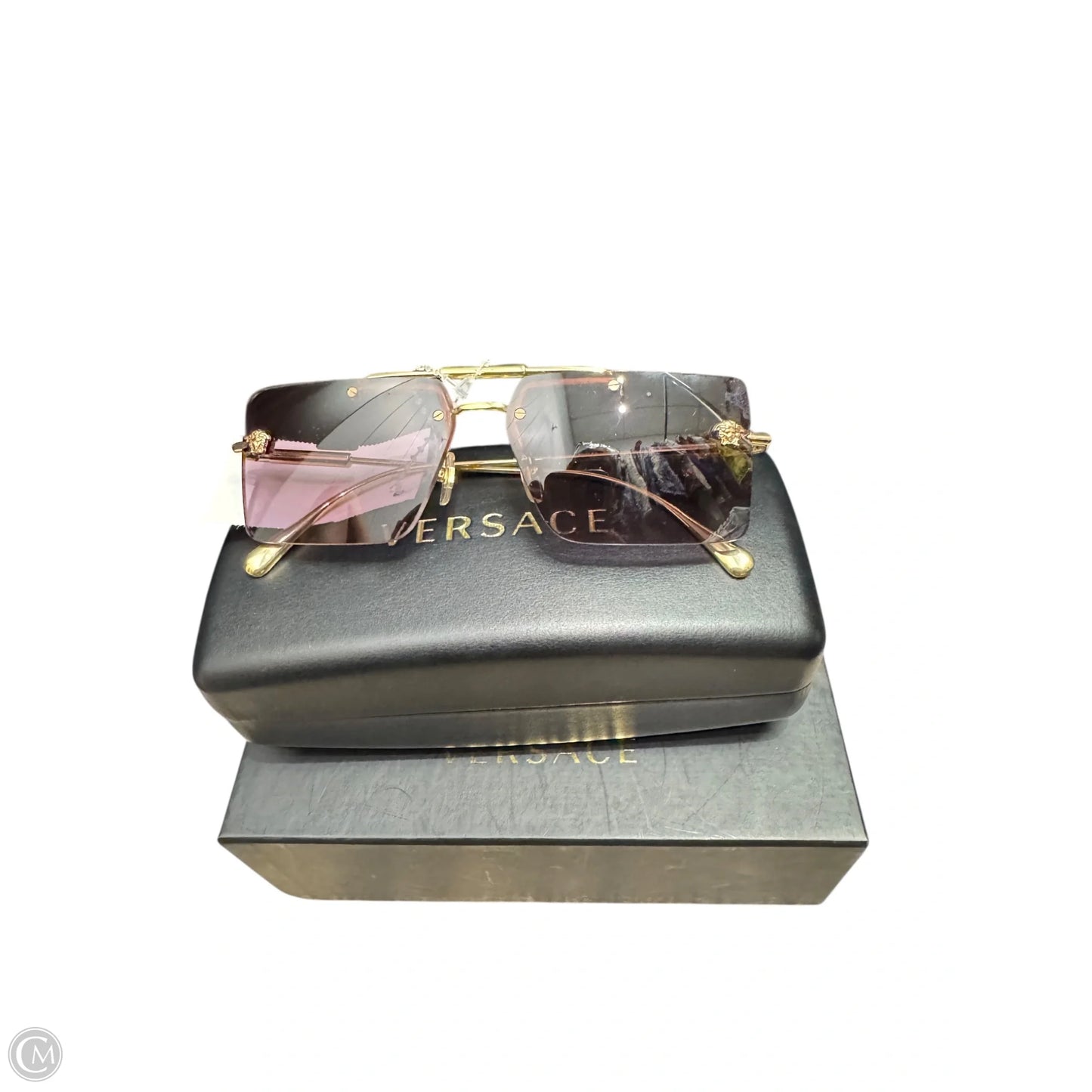 Sunglasses Luxury Designer By Versace