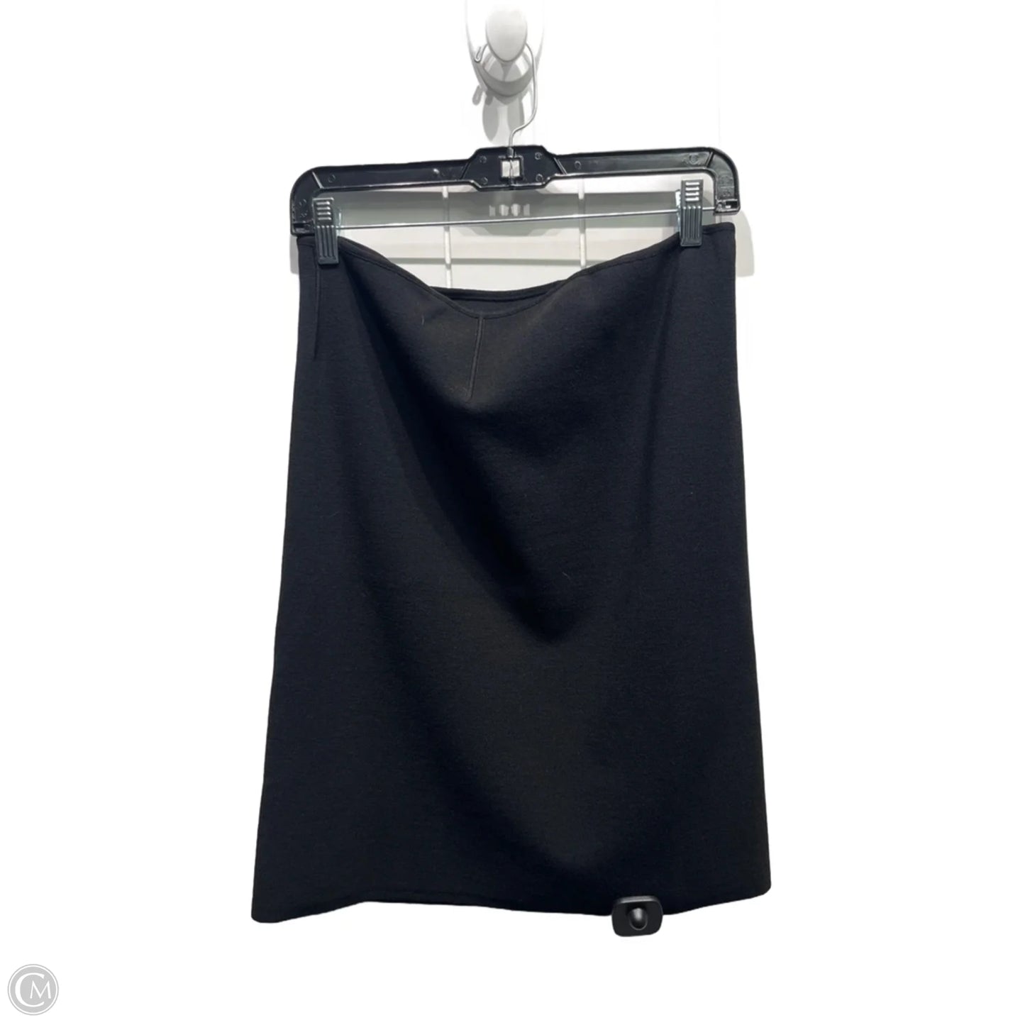 Skirt Luxury Designer By Prada In Black, Size: 4