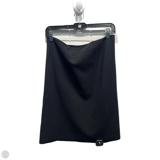 Skirt Luxury Designer By Prada In Black, Size: 4