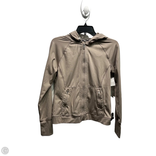 Athletic Jacket By Calvin Klein Performance In Camouflage Print, Size: S
